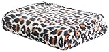 Brandsseller Polar Fleece Decke Wildkatzen Design 130x170 cm (Motiv3, 130 x 170 cm)