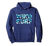 Windsurf Blue Wave Camouflage Pullover H