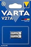 VARTA Batterien Alkaline Knopfzelle V27A Knopfzellen (2er Pack, in Original Blisterverpackung)