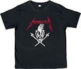 Metallica (Scary Guy) - Baby T-Shirt Farbe schwarz - rot/weiß, Größe 80