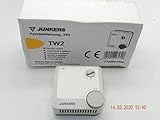 JUNKERS TW2 Fernbedienung 24V Raumthermostat mit mit Handbuch NEU im OVP, unbenutztes E