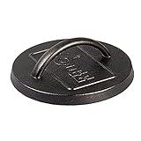 Lodge L6BP Burgerpresse aus Gusseisen, 15,5 cm, schw