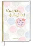 Tagebuch - Wie schön, du bist da!: Das erste Jahr mit dir (Alben & Geschenke fürs Baby)