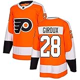 XIKADAN NHL Flyers Hockey-Trikot Flyers 93 Voracek 19 Patrick 79 Haart Herren-Sweatshirt, atmungsaktiv, langärmelig, Filmversion, Eishockey-Trikot (S-XXXL), Orange, Größe M