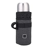 Changor Warm Fahrrad Flasche Halter, Suspension Installation mit Polyester Aluminium Vereiteln Zugriff Wasser (Blau)