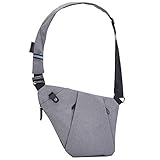 LroHan Sling Bag Outdoor Crossbody Schulterrucksack Brusttasche Reisetasche Daypack für Männer und Frauen Einheitsgröße g