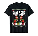 Just A Girl Who Loves Christmas T-Shirt Girl Who Loves Christmas T-S