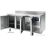 KBS Kühltisch KTF 4010 M steckerfertig - 4 Türen - mit Arbeitsp