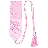 ABOOFAN Breiter Wickelgürtel Taillengürtel Harajuku Bund Japanische Yukata Kimono Robe Obi Gürtel Hüftgürtel Bindegürtel für Frauen Pink