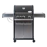 SANTOS Gasgrill S-301 mit Seitenkocher, E