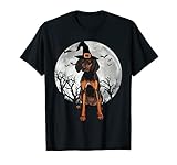 Hexenhut / Hexenhut für Halloween, Schwarz / Hellbraun T-S