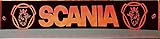 Scania LED-Schild mit Greif Svempa 30cm x 6cm / 60cm x 10cm 12V/24V USB Lasergraviert Edles LED-Leuchtschild Beleuchtetes Scania Log