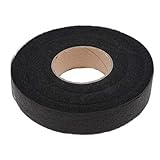 90 Yards doppelseitiges Textilklebeband, Saumband, Bügelband, Bügelsaumband zum aufbügeln nähen schwarz für Textilien, Stoff - 2