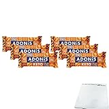 Adonis Dark Cocoa Orange Nut Bar Keto 6er Pack (6x35g Riegel) + usy Block