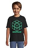 Decentralize Bitcoin Crypto Cryptocurency Vector Schwarz Colorful Kids T-Shirt 8 Year O