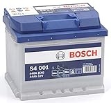 Bosch S4001 - Autobatterie - 44A/h - 440A - Blei-Säure-Technologie - für Fahrzeuge ohne Start-Stopp-Sy