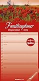 Familienplaner Inspiration 2022 - Familien-Timer 22x45 cm - mit Ferienterminen - 5 Spalten - Wand-Planer - mit vielen Zusatzinformationen - Alpha E
