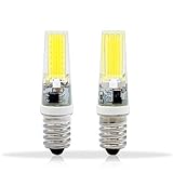 HHF LED Bulbs Lamps, LED-Birnen-Licht E14 LED Lampe 220V 3W COB 2508 360 Abstrahlwinkel Kronleuchter Leuchten ersetzen Halogen E14 Lampen (Farbe : Cold White, Leuchtfarbe : E14 3W)