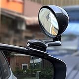Auto-Toter-Winkel-Spiegel 360 ° Runder Weitwinkel-Rückspiegel, links / rechts Riloer-Rückspieg