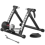 Sportana Rollentrainer 6 Gänge 26 - 28 Zoll 150 kg belastbar Geräuscharm Stahl Magnetischer Ständer Fahrradtrainer Heimtrainer zuhause Indoor F