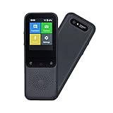 Mcbazel Smart Stimmen und Kamera Übersetzer Sprachübersetzer, Echtzeit 2-Wege-Übersetzung, Unterstützung über 100 Sprachen mit 2,4-Zoll-T