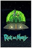 Leinwanddruck Rick und Morty Wohnzimmer Dekorative Gemälde Wohnkultur Leinwand 50x70cm Ung