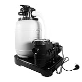 well2wellness® Pool Sandfilteranlage Sandy 40 mit Ø300mm plus selbstansaugender Filterpumpe Mida.Pombi 4