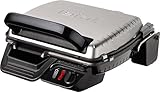 Tefal Kontaktgrill 2in1 GC3050 | Sandwichmaker; aufklappbar als Tischgrill/BBQ mit doppelter Grillfläche; für Sandwich, Toasts, Steak, Panini | regelbarer Thermostat | antihaftbeschichtet | 2000W