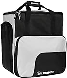 Brubaker Super Function Skischuhtasche mit Rucksackfunktion Schwarz/Silb