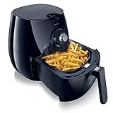 Philips Airfryer, Heißluftfritteuse (ohne Öl, 60 Tage risikofrei testen) schwarz HD9220/20