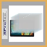 4ProTec | 6x Display-Schutz-Folie KLAR für MEDION LIFETAB E10911