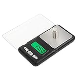 Mini Pocket Schmuck Waage 500/300 / 200g 0,01g / 0,1g Gramm digitale Gewichtswaage Elektronische Waage Für Sterling LCD-Display 0,01gx 200g