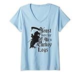 Damen Lustige Renaissance Faire Ren Fair Apparel T-Shirt mit V