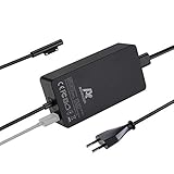 Surface Book 2 Netzteil Ladegerät,102W 15V 6.33A Adapter for Microsoft Surface Book 2 Surface Pro 6 Surface Laptop Laptop 2 Surface Book Surface Pro 5 Pro 4 Pro 3 Surface Go inkl. Eine Trag