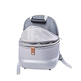 Galatée Katzen Rucksack Träger, Haustier Träger Für Reisen, Wandern, Wandern, Camping, Grauer Haustier Träger Rucksack Vorder Pack Für Kleine Mittlere Katzen Welpen Hunde Träger Rucksack T