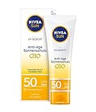 NIVEA SUN Sonnencreme fürs Gesicht, Anti-Age und Anti-Pigmentflecken, Lichtschutzfaktor 50, Tube, 50