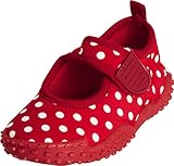 Playshoes Jungen Mädchen Aqua-Schuhe Punkte, Rot (original 900), 20/21 EU