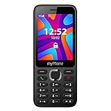 myPhone C1 LTE, Tastenhandy, seniorenhandy ohne vertrag, 2,8'-Farbdisplay, großer 1800-mAh-Akku, 4G-Netz, USB-c, Kamera, mit LED-Blitz, Bluetooth, Dual-SIM, Telefon-Freisprechfunktion, LTE