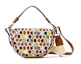 Desigual Womens Fabric Across Body Bag, White, U