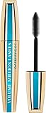 L'Oréal Paris Wasserfeste Mascara, Schwarze Wimperntusche für extra Definition und extra Volumen, Volume Million Lashes Waterproof, Nr. 00 Waterproof Schwarz, 1 x 9,4