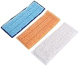 FBUWX 3Pcs/Set Ersatz-Mikrofaser-Moppads für Vakuum iRobot Bravva Jet 240/241 E