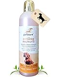 Peticare Welpen Pflege-Shampoo bei Juckreiz Milben Pilz Floh - Spezial Hunde Welpen-Shampoo bei unangenehmem Fell-Geruch, pflegt die Hunde-Haut, effektive Pflege-Formel - petDog Health 2112