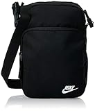 Nike Unisex-Adult Nk Heritage Smit-2.0 Carry-On Luggage, Black/Black/White, One S