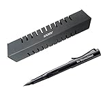 Lamy Füllhalter AL-star Modell 071, Feder M, inkl. Laser-Gravur, Farbe schwarz (black)