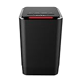 Z-Color 950W Kreativer tragbarer Winter Warm, Home Sun, Kleiner Desktop elektrischer Heizventilator, energiesparender Büro Silent Heizung, Schw