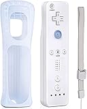 Wii Remote Game Controller für Wii und Wii Console mit Silikonhülle, kompatibel mit Nintendo Wii und Wii U, After-Sales-Garantie verfügb