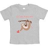 SchlafräuberIn Cooler Graffiti Schrift Geschenk Unisex Baby T-Shirt 3-6 Monate G