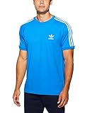 adidas Herren T-Shirt 3-Stripes, Bluebird, S, DH5805