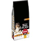 PURINA PRO PLAN Medium Adult Hundefutter trocken mit OPTIBALANCE, reich an Huhn, 1er Pack (1 x 14kg)