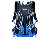 Rucksack wasserdichter laufender feuchtigkeitsspendender Rucksack für Herren und Damen Nylon Radfahren Wandern Camping Fahrrad Rucksack Mountainbike Mountainbike Wasserb